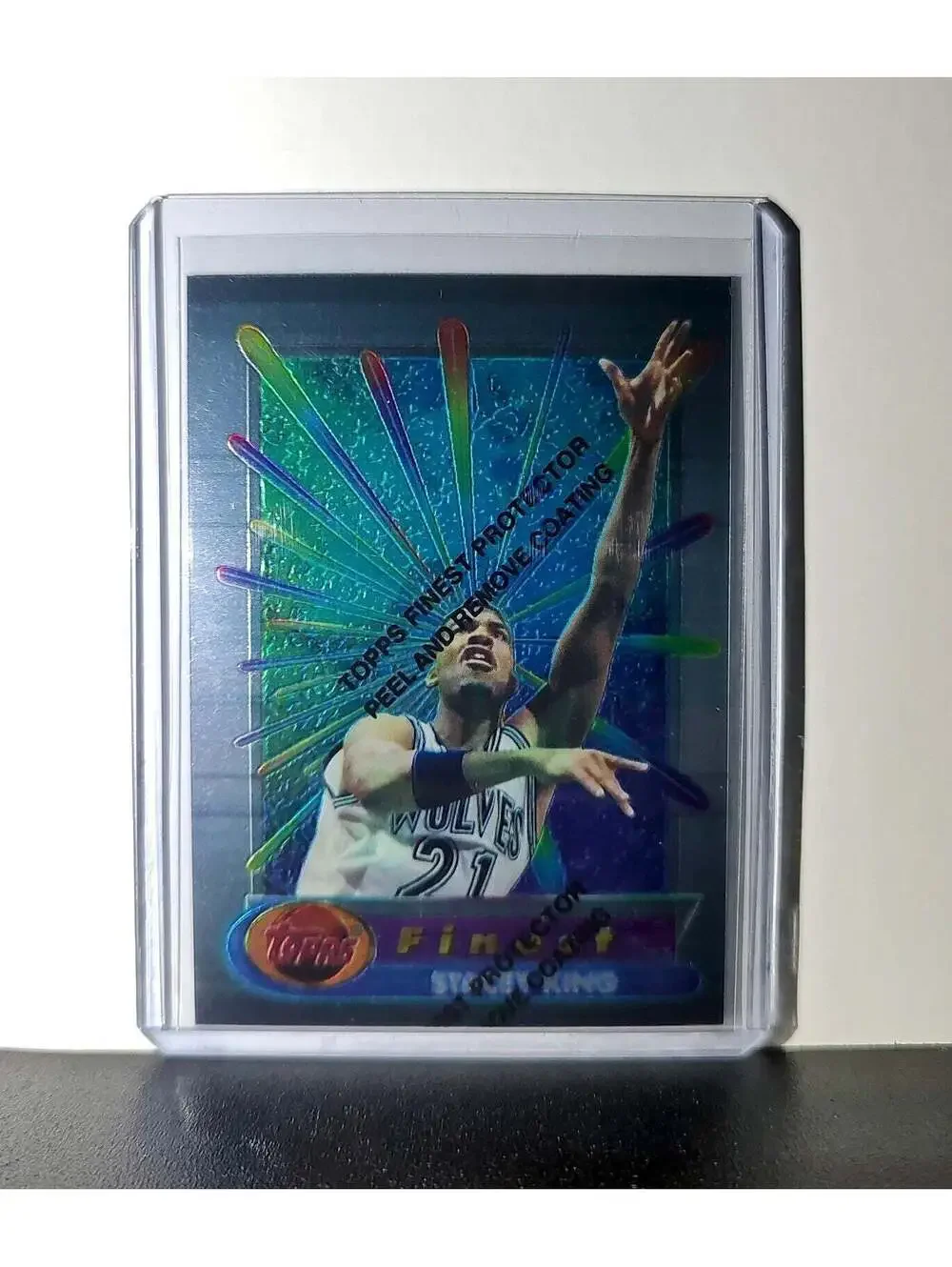 Stacey King 1994-95 Topps Finest #274 Basketball Card